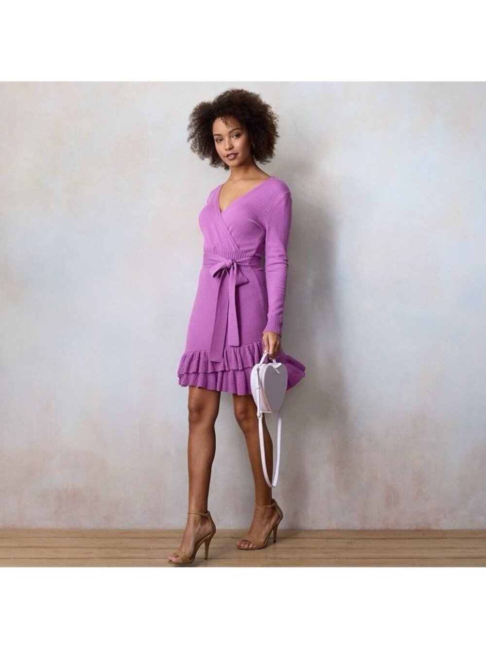 Lauren Conrad Sweater Wrap Dress